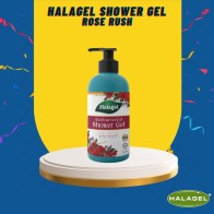 HALAGEL® Shower Gel | Gel Mandian | 1 Liter ROSE RUSH 1L