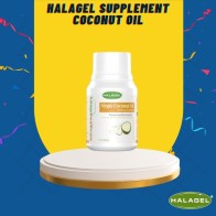 HALAGEL® HEALTHCARE | Virgin Coconut Oil Softgel | Kapsul Lemput Minyak Kelapa Dara | 60 BIJI