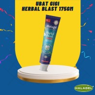 HALAGEL® Toothpaste | Ubat Gigi HALAGEL® | Non Fluoride | Tanpa Florida | HERBAL BLAST (175G)