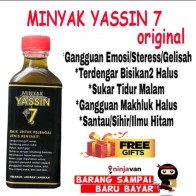 IKHTIAR DARI GANGGUAN MAKHLUK HALUS & SIHIR dengan MINYAK YASSIN 7