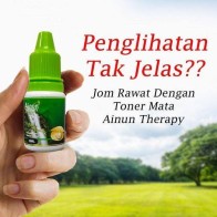 Ainun Therapy Original Ainun Terapi Rawat Rabun Silau Selaput Katarak + Free Gift 🎁