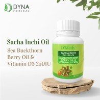 D'Medy Sacha Inchi Oil Plus Sea Buckthorn (60 Softgel) Health Oil Supplement