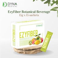 D'Medy EzyFiber | Green Apple Beverage with Guar Bean Fiber | Multivitamin
