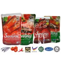 Sardin D'Heritage Premium Dalam Sos Tomato Asli | Ikan Sardin Besar Penuh Isi & Segar | Makanan Dalam Tin Halal & Ready-to-Eat
