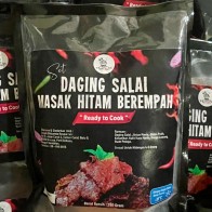 Daging Salai Masak Hitam Berempah