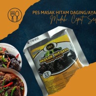 Pes Masakan Daging Masak Hitam