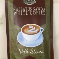 Habbatussauda White coffee with stevia