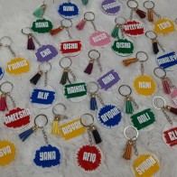 Keychain Nama | Doorgift Murah