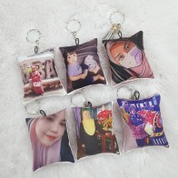 Keychain Bantal Bergambar