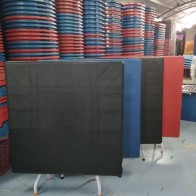 Meja Plastik Hitam 3x3