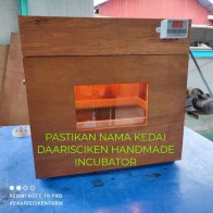 (MANUAL) INKUBATOR / MESIN PENETASAN TELUR 50 BIJI DAARISCIKEN HANDMADE INCUBATOR