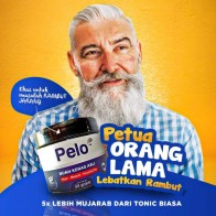 PELO balm buah keras pelebat rambut, kening & jambang