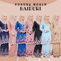 Kurung Modern Sulam Baiduri