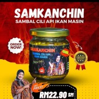 Sambal cili api ikan masin- Samkanchin 