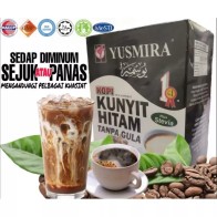 Kopi Kunyit Hitam Tanpa Gula PLUS Stevia