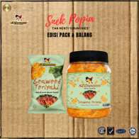 Kulit Popia perisa Teriyaki dan Rumpai laut Nz Crunchies