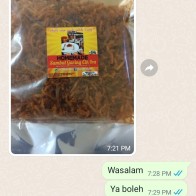 Sambal Garing 130gm (preorder)