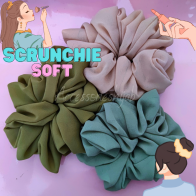 HAIR SCRUNCHIE FOR BRIDE / GETAH RAMBUT CHIFFON/ SANGGUL RAMBUT