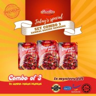 COMBO 3 SAMBAL DAGING DENDENG (TRAVEL FOOD)