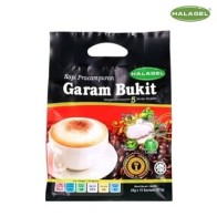 HALAGEL® Kopi Pracampuran Dengan Garam Bukit | Premix Coffee With Rock Salt | 15 Sachets (POUCH)