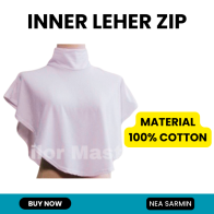 INNER LEHER ZIP TURTLE NECK