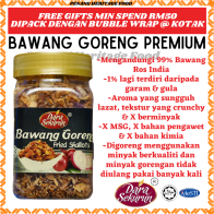 BAWANG GORENG PREMIUM DARA SEKURUN