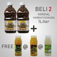 PROMO | TAWARAN COMBO 2 BOTOL HABBATUSSAUDA FREE 1 BOTOL | BUY 2 BLACK SEED CORDIAL FREE 1 BOTTLE