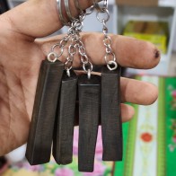 Keychain teras kemuning hitam 