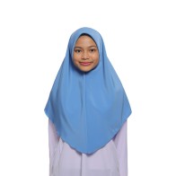 TUDUNG SEKOLAH SUMAYYAH - BIRU