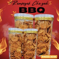 Rempeyek Che Yah Mini Dhal BBQ (Balang) 400gram