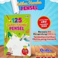 Buku 125 Latihan Kawalan Pensel