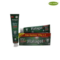 Halagel Herbal Fresh TWIN PACK 175g+175g (Freshening) - Non-Fluoridated Toothpaste