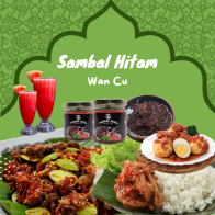 Sambal Hitam wan cu (pedas) 