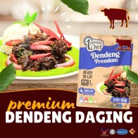 Daging Dendeng Premium 1 Minute Chef (READY TO EAT)