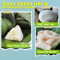 Ragi Tapai Manis Ubi Kelantan Pulut Pemanis Tape Terengganu Kayu Sedap Murah Sabah Sarawak