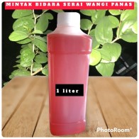 MINYAK BIDARA SERAI WANGI HOT 1 litre coldpress