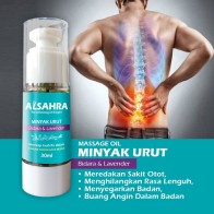 TERBARU! - MINYAK URUT BIDARA & LAVENDER (PANAS) - MASSAGE OIL - MEMBANTU UNTUK MASALAH KEMBUNG PERUT - SAKIT OTOT - SARAF DAN SEBAGAINYA - Aromatherapy