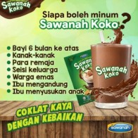 Sawanah Koko 900g / 1KG / 400g EXP 2026 Chocolate Drink Buatan Malaysia