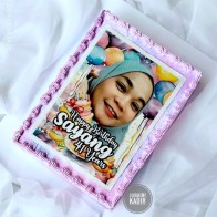 Kek bergambar edible image