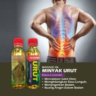 Minyak Urut Bidara Mix Lavender - Berkesan Meredakan Bengkak, lenguh-lenguh badan, kebas kaki tangan, sakit perut, sesak nafas dan sebagainya