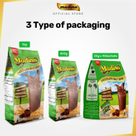 MADINA CHOCOLATE MALT (IMPROVED FORMULA) 400g / 1KG / POUCH BAG (33G X 15 SACHET) - HALAL