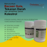 KAPSUL INSULIN - Rawat kencing Manis (Diabetes) Darah Tinggi Dan Kolestrol Dengan Efektif