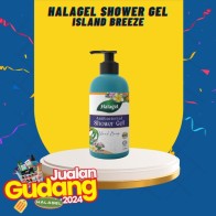 HALAGEL® Shower Gel | Gel Mandian | 1 Liter  ISLAND BREEZE 1L