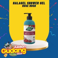 HALAGEL® Shower Gel | Gel Mandian | 1 Liter ROSE RUSH 1L