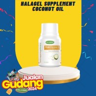 HALAGEL® HEALTHCARE | Virgin Coconut Oil Softgel | Kapsul Lemput Minyak Kelapa Dara | 60 BIJI