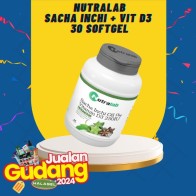 Nutralab Sacha Inchi + Vitamin D3 250IU (softgel) Premium 30's by Kohalagel