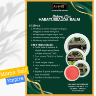 Balm Bidara Habatussauda Bidara As-syifa Habbatussauda As'syifa Habatus Sauda Assyifa As Syifa