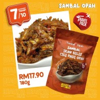 Travel Pack XL Sambal Ikan Bilis Cili Padi Opah 