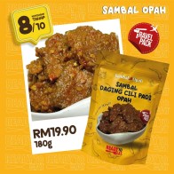 Travel Pack XL Sambal Daging Cili Padi Opah