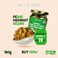 Sambal Ikan Bilis Petai Cili Padi Opah